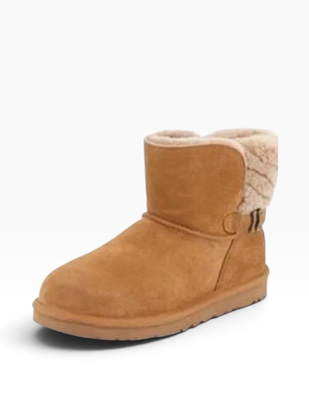 UGG Adria Chestnut Mini Boots Size 8.5